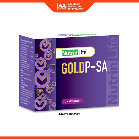 NutrinLife GoldP-SA Vegecapsule 2x30's
