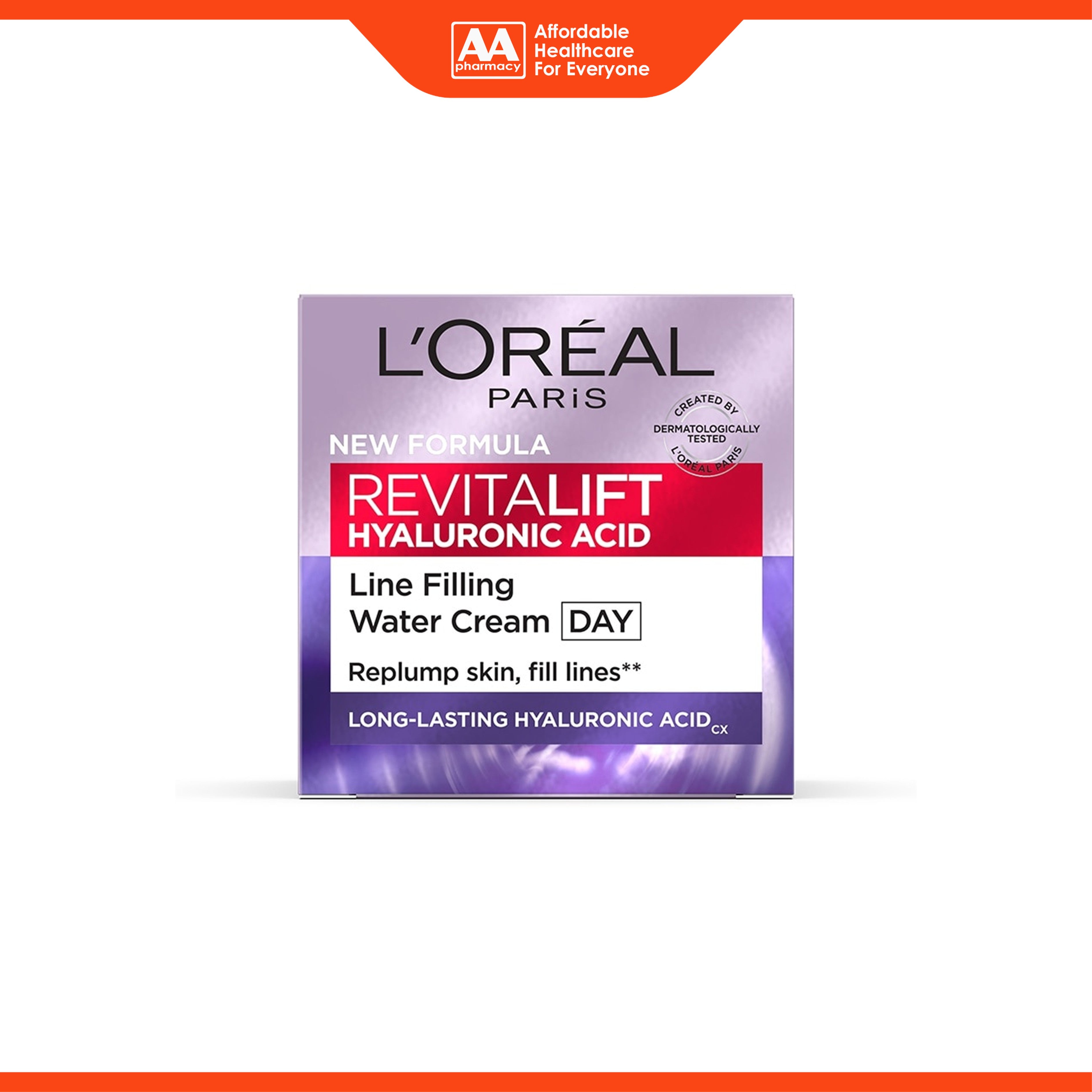 L'Oréal Paris RevitaLift Hyaluronic Acid Line Filling Water Cream (Day) 50mL