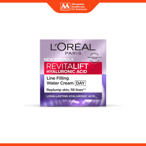 L'Oréal Paris RevitaLift Hyaluronic Acid Line Filling Water Cream (Day) 50mL