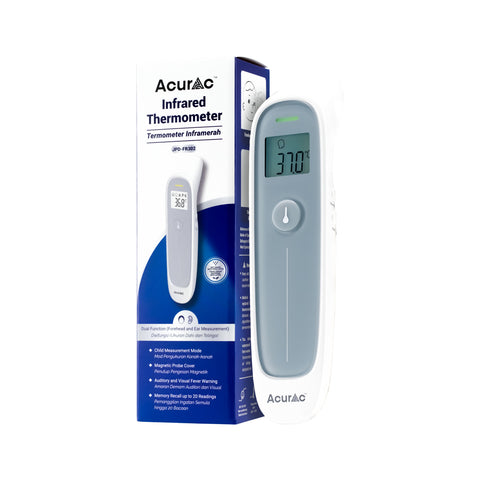 Acurac Dual Function Infrared Thermometer (Model: JPD-FR302) [2 Years Warranty]