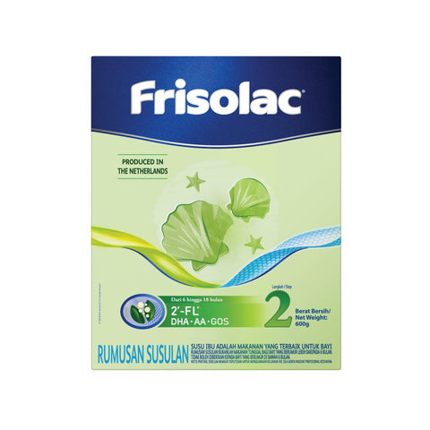 Frisolac Infant's Nutrition Milk Formula Step 2 600g (For Babies 6-18 Months)