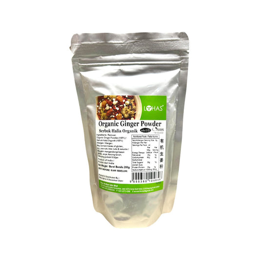 Lohas Organic Ginger Powder 200g