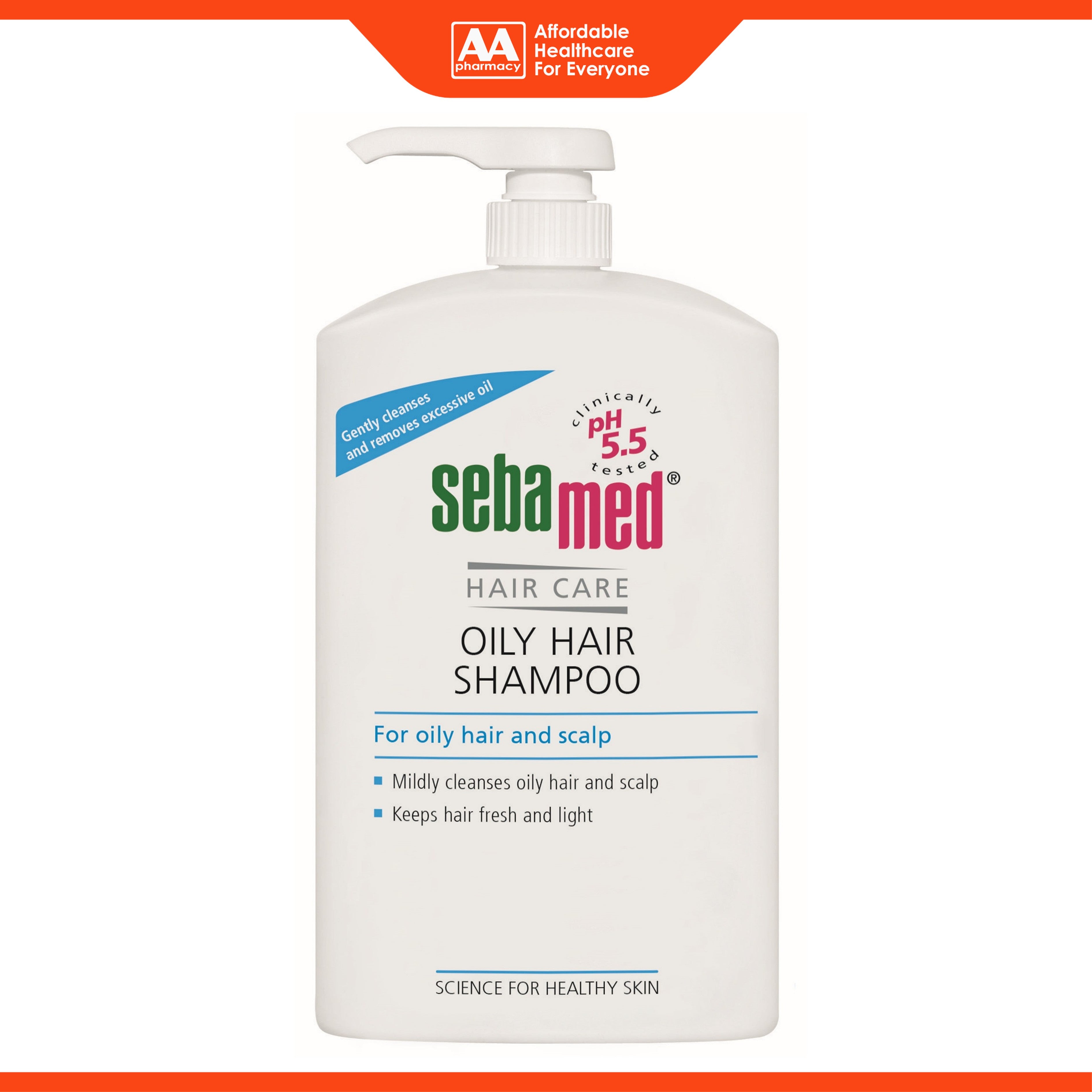 Sebamed Oily Hair Shampoo 1000mL