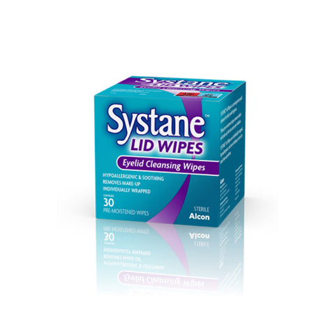 Systane Eyelid Cleansing Wipes 30's