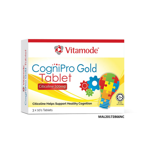 Vitamode CogniPro Gold Tablet 3x10's