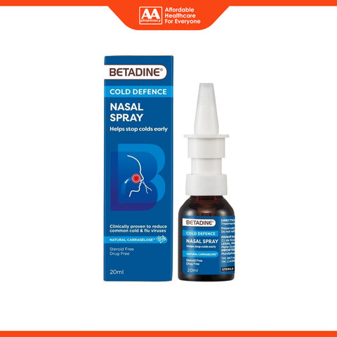 Betadine Cold Defence Nasal Spray 20mL