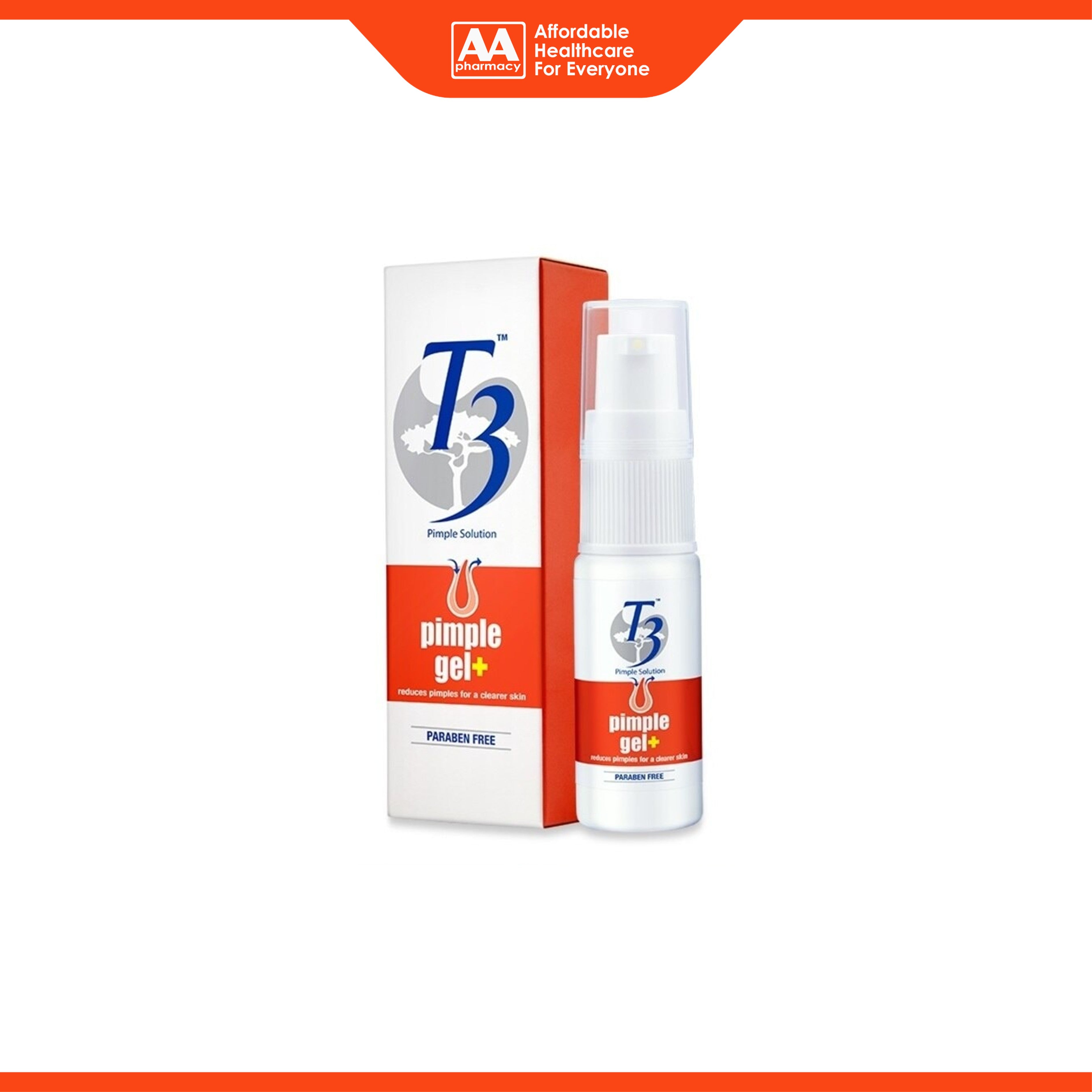 T3 Pimple Gel+ 15g