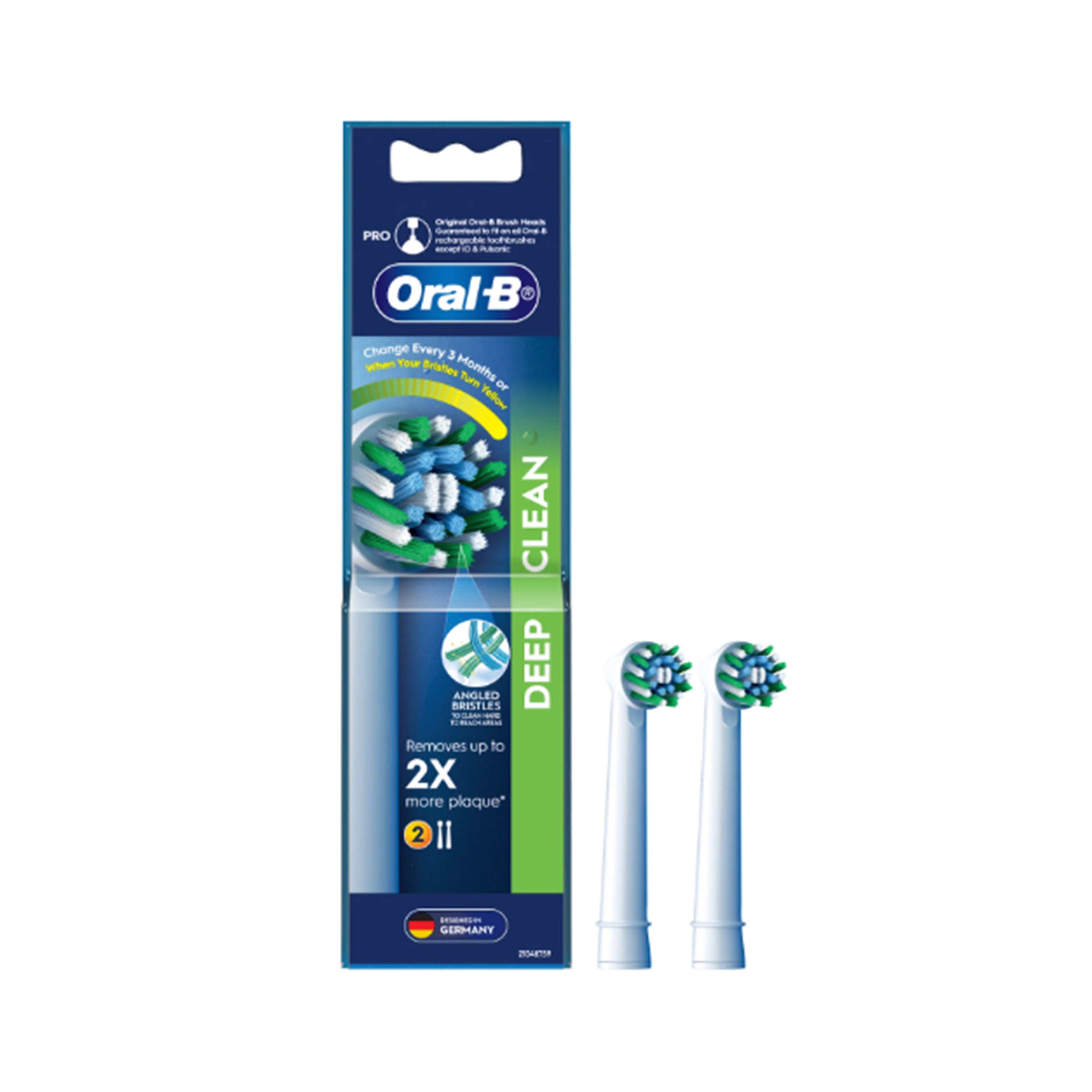 Oral-B (Deep Clean) Replacement Brush Head 2's