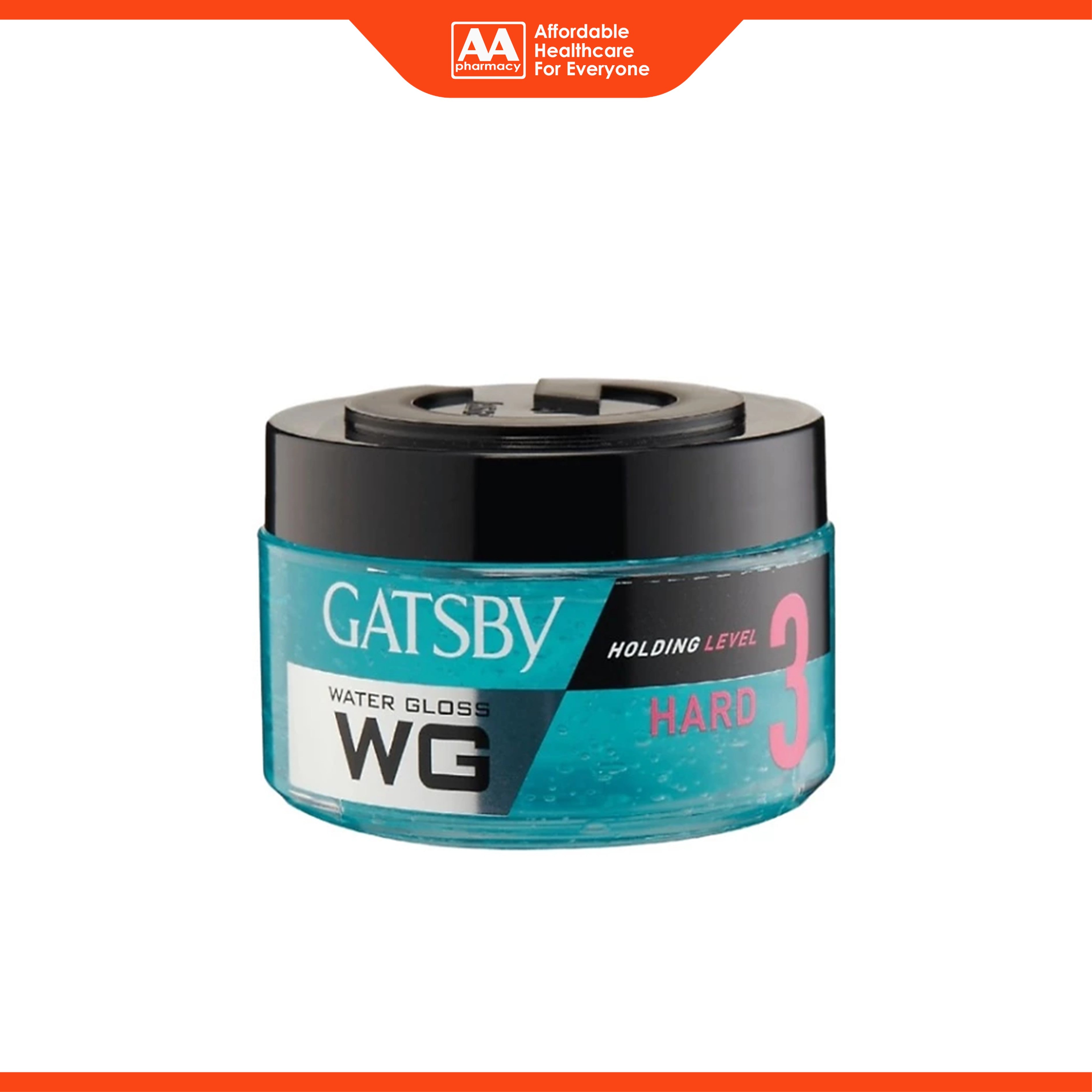 Gatsby Water Gloss Hair Gel (Hard, Holding Level 3) 300g