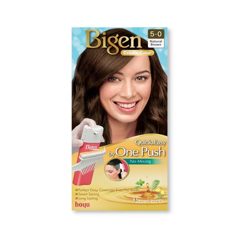 Bigen Cream Color 5-0 Natural Brown
