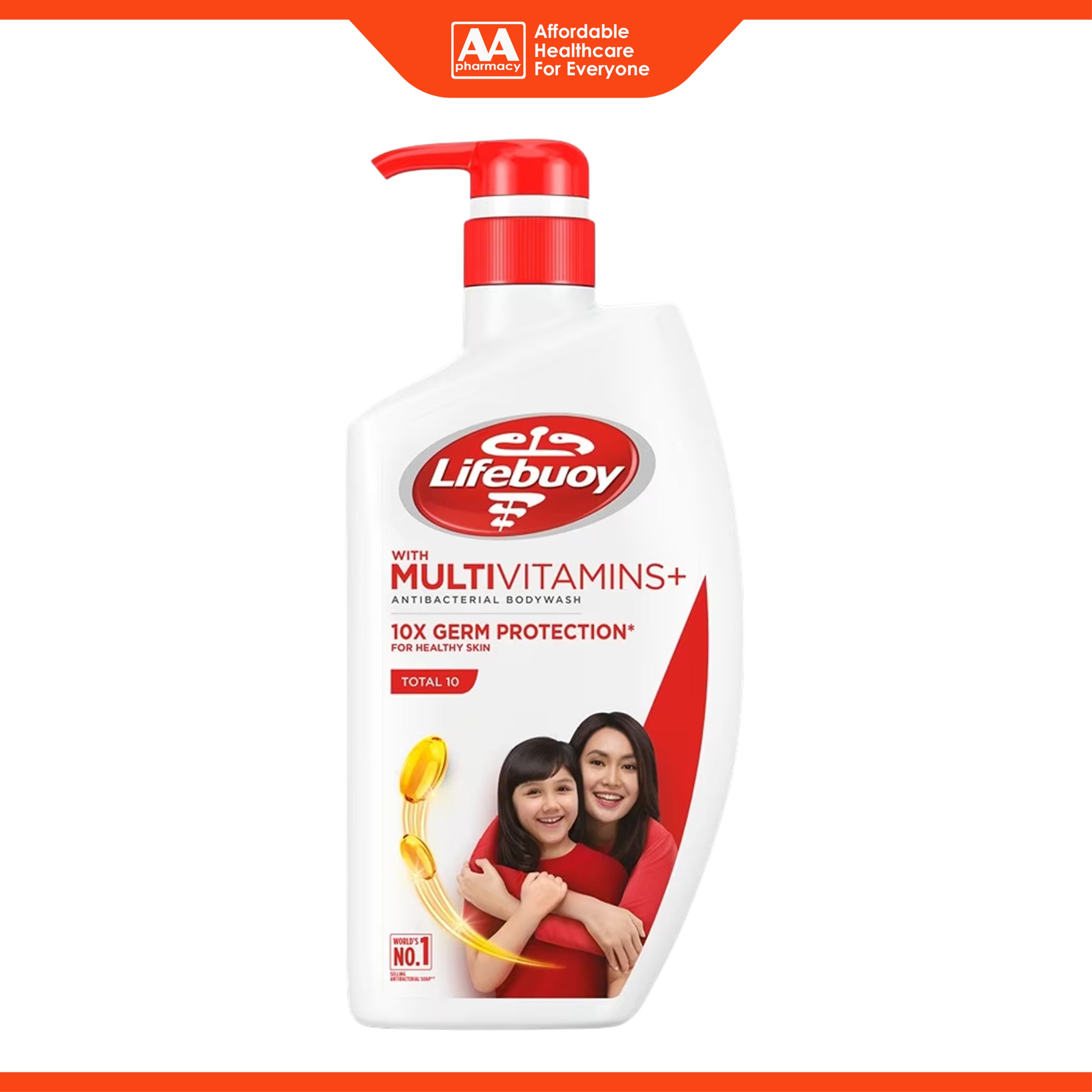 Lifebuoy Antibacterial Body Wash with Multivitamins (Total 10) 920mL