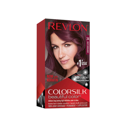 Revlon ColorSilk Beautiful Color 34 Deep Burgundy