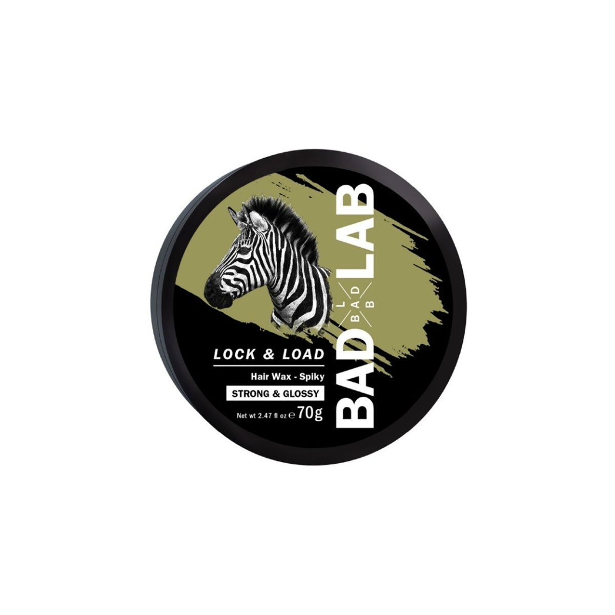Bad Lab Lock and Load Hair Wax - Spiky, Strong and Glossy (70g)