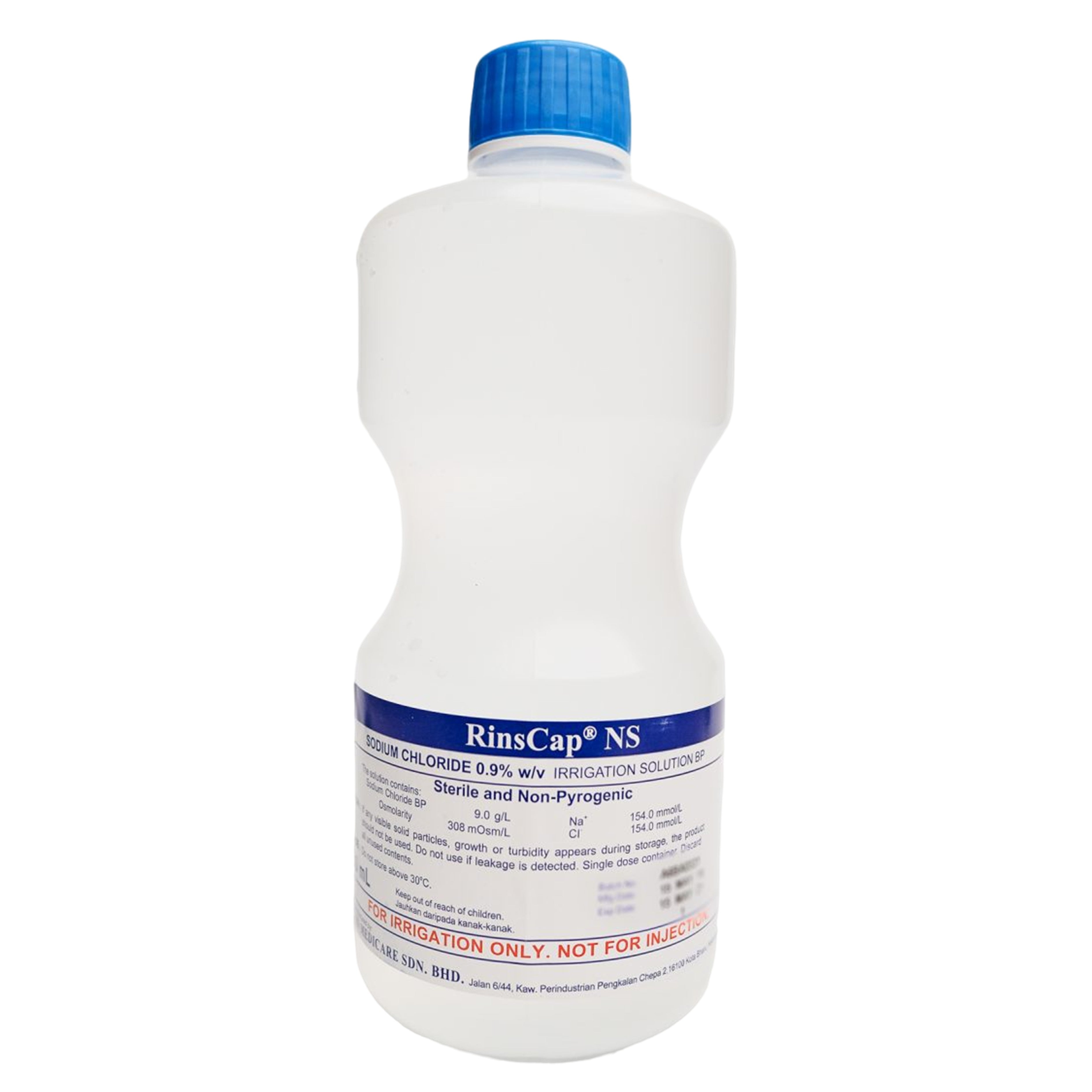 RinsCap NS Sodium Chloride 0.9% Irrigation Solution BP 1000mL
