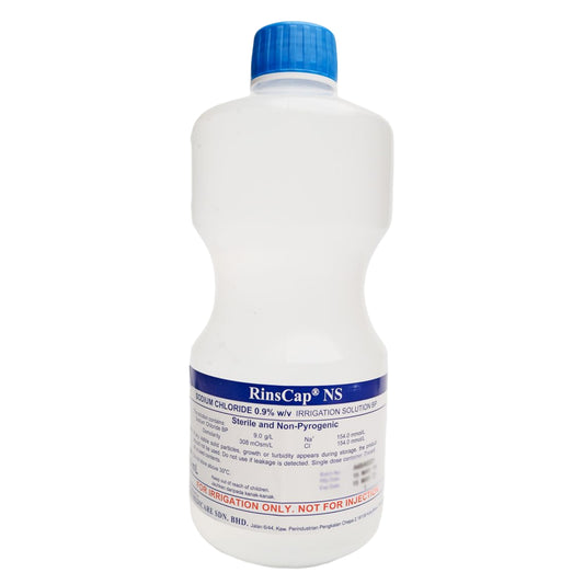 RinsCap NS Sodium Chloride 0.9% Irrigation Solution BP 1000mL