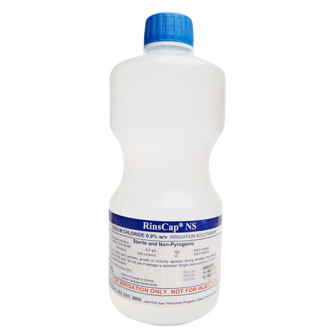 RinsCap NS Sodium Chloride 0.9% Irrigation Solution BP 1000mL