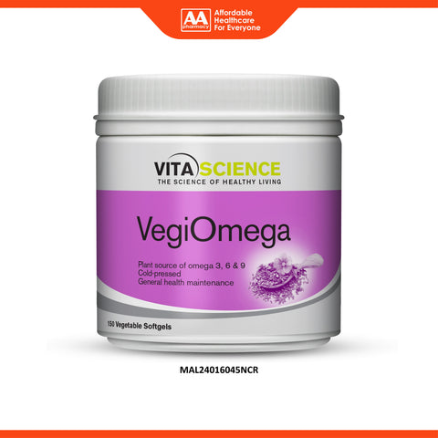 VitaScience VegiOmega Softgel 150's