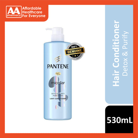 [CLEARANCE] [EXP 17/03/2026] Pantene Micellar Light Conditioner (Detox and Purify) 530mL