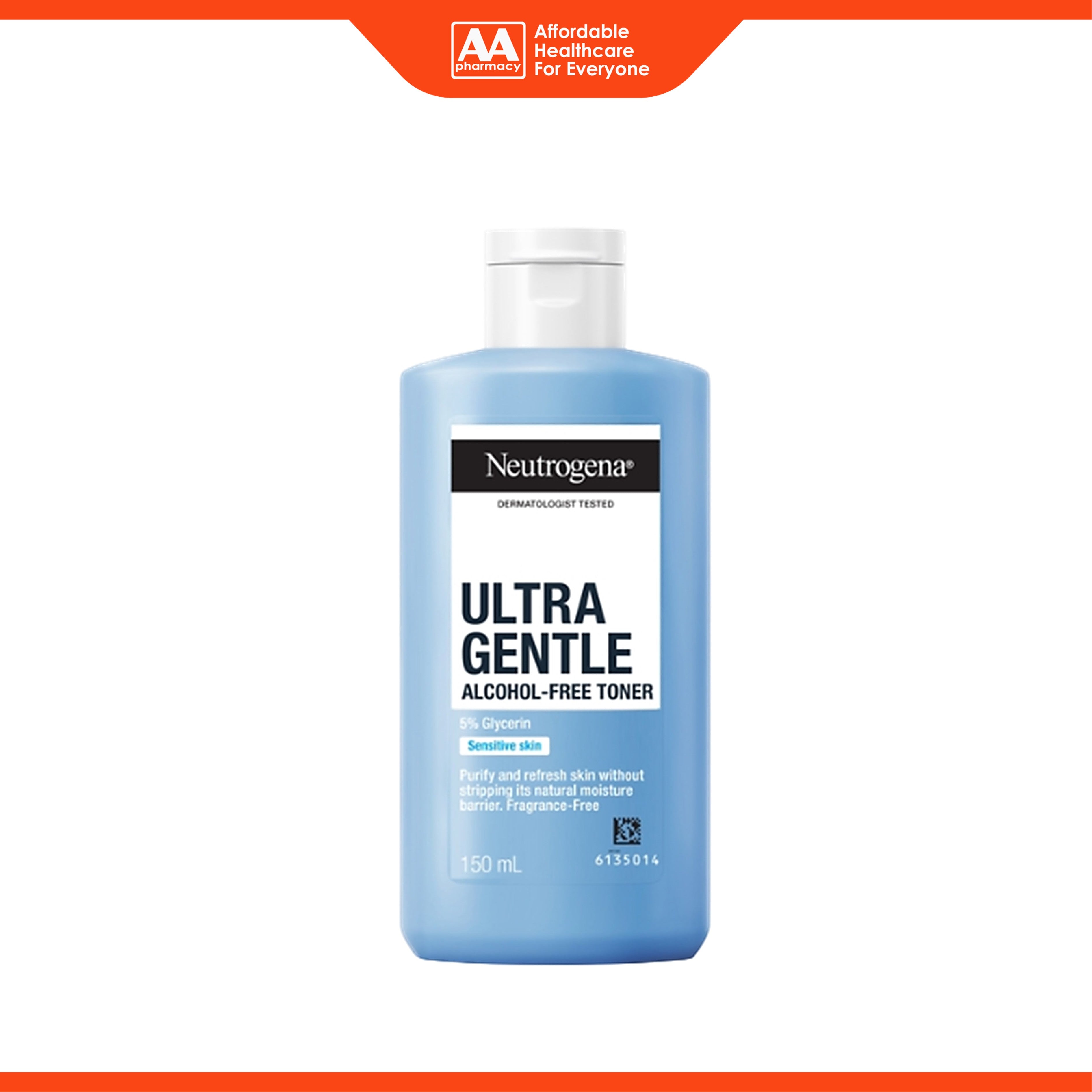 Neutrogena Ultra Gentle Alcohol-Free Toner 150mL