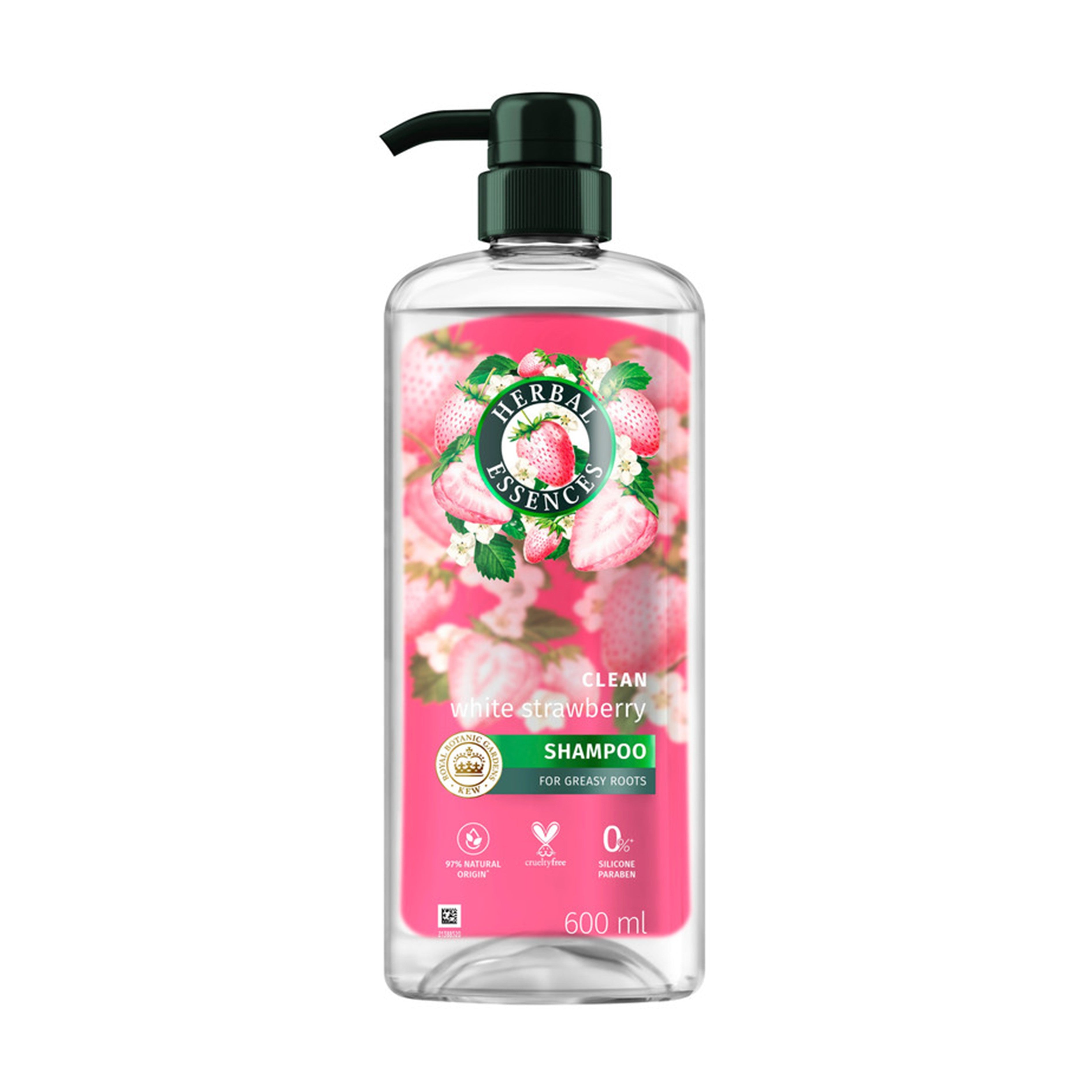 Herbal Essences Shampoo - White Strawberry, Clean (600ml)