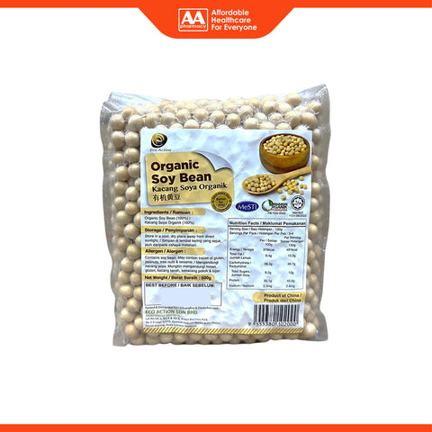 Eco Action Organic Soy Bean 500g