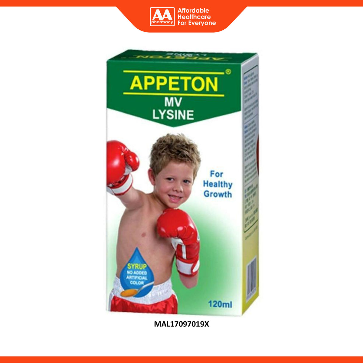 Appeton Multivitamin Lysine Syrup 120mL – AA Pharmacy