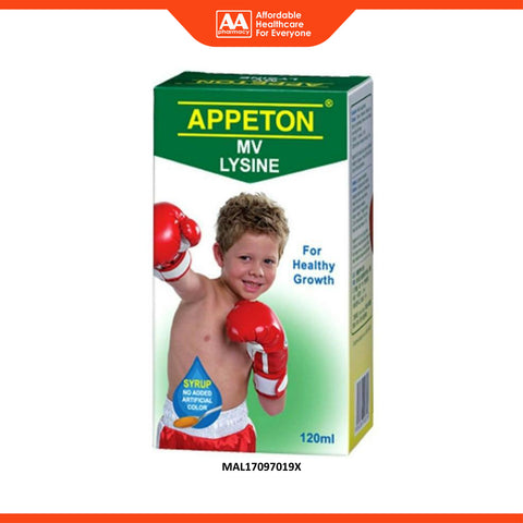 Appeton Multivitamin Lysine Syrup 120mL