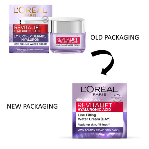 L'Oréal Paris RevitaLift Hyaluronic Acid Line Filling Water Cream (Day) 50mL