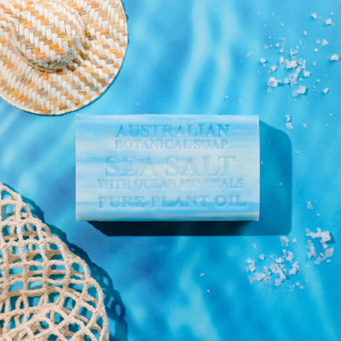 Australian Botanical Soap - Sea Salt with Ocean Minerals (200g)