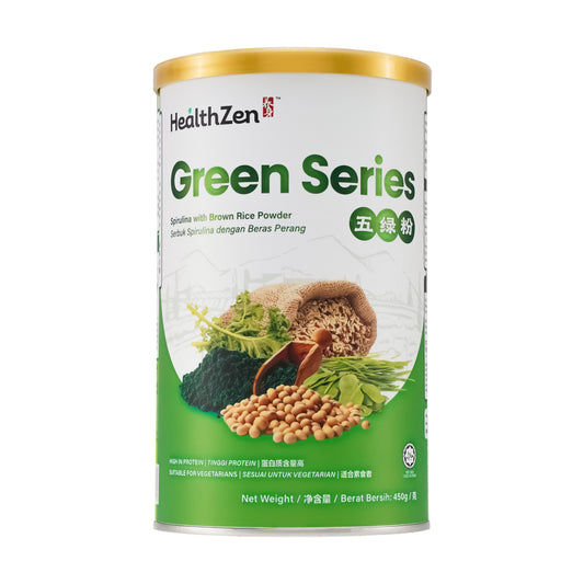 HealthZen Green Series (Spirulina With Brown Rice Powder) 450g