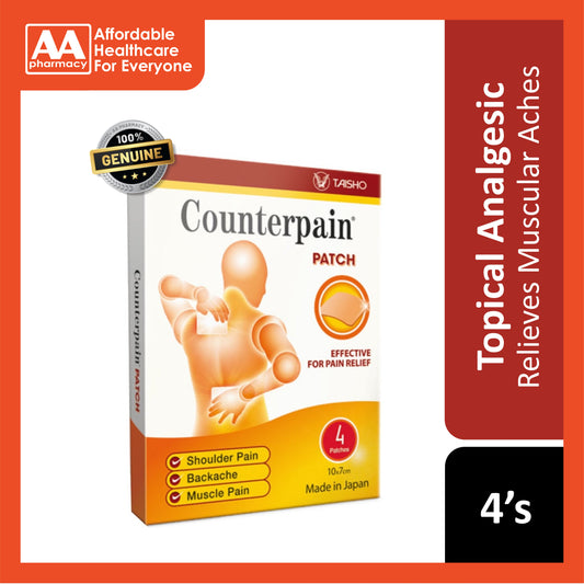 Counterpain Pain Relief Patch (Normal) 4's