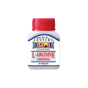 21st Century L-Arginine 1000mg Tablet (30's)