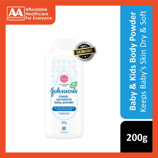 Johnson's Cornstarch Baby Powder (Classic) 200g