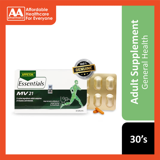 Appeton Essentials MV21 Caplet 30's