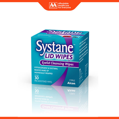 Systane Eyelid Cleansing Wipes 30's