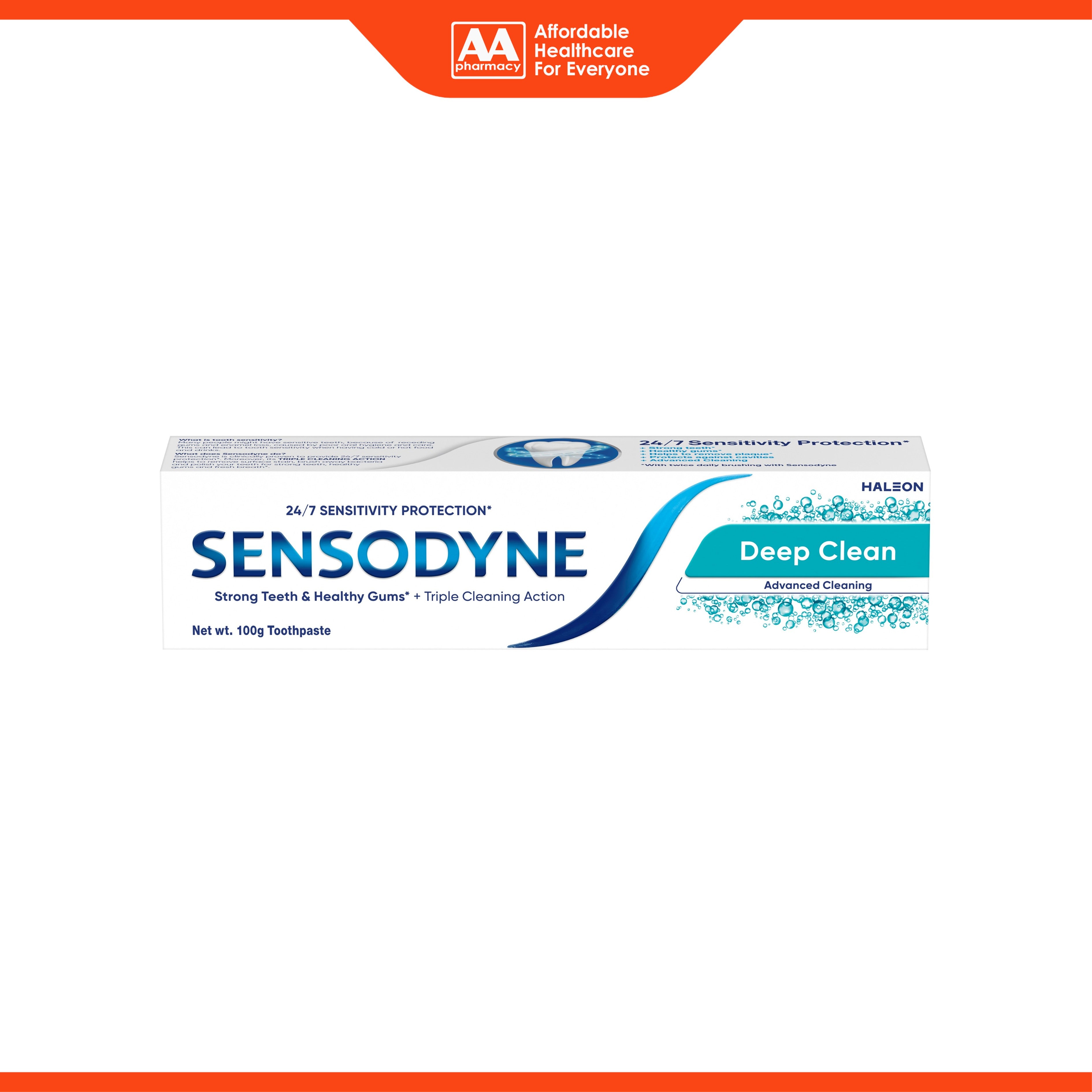 Sensodyne Toothpaste - Deep Clean (100g)