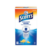 Scott's Cod Liver Oil Extra Emulsion (Original Flavour) 400mLx2's [Twinpack]