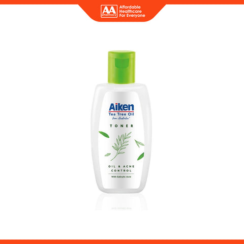 Aiken Tea Tree Oil Toner with Salicylic Acid 100mL (Oil and Acne Control)