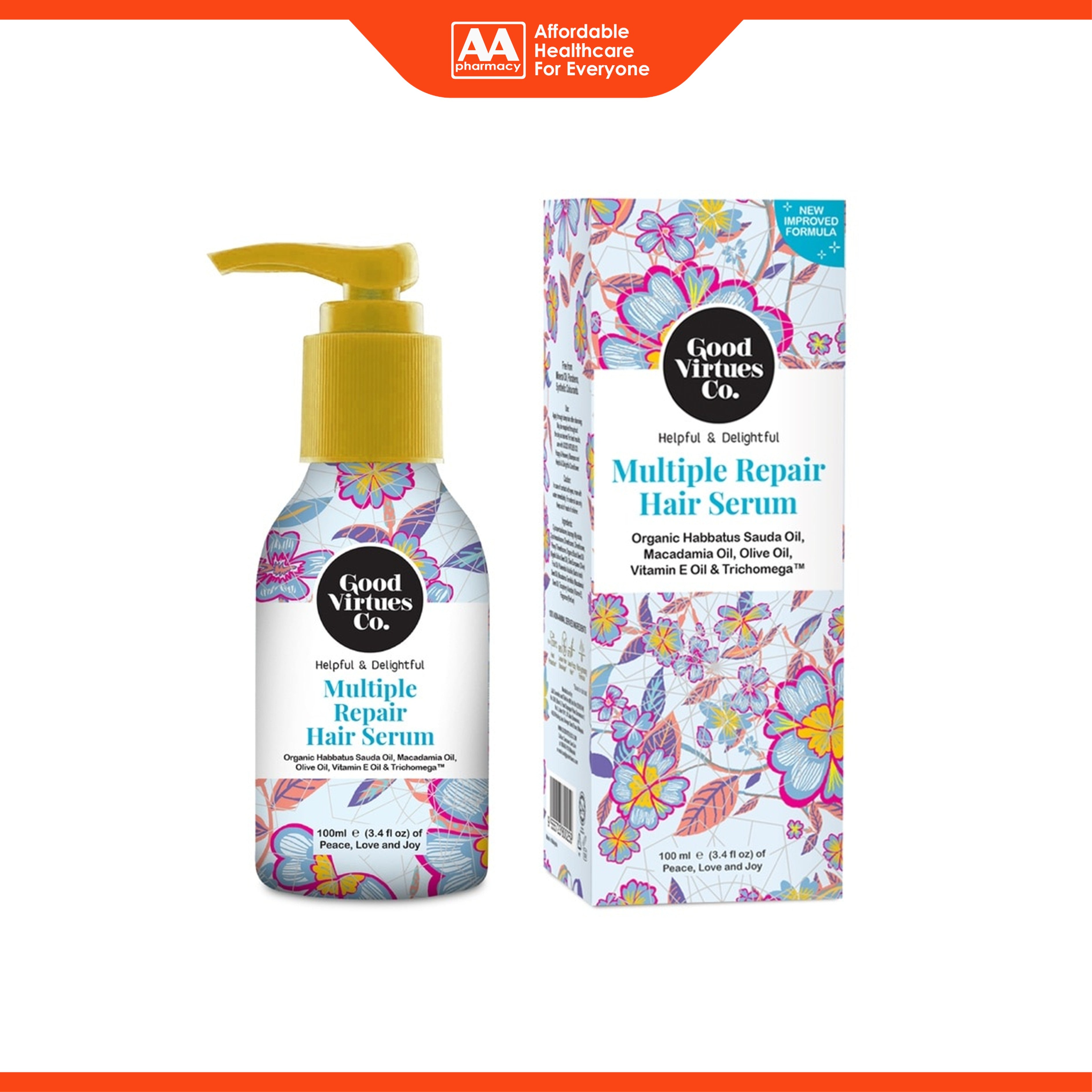 Good Virtues Co. Multiple Repair Hair Serum (100ml)