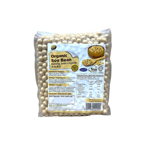 Eco Action Organic Soy Bean 500g