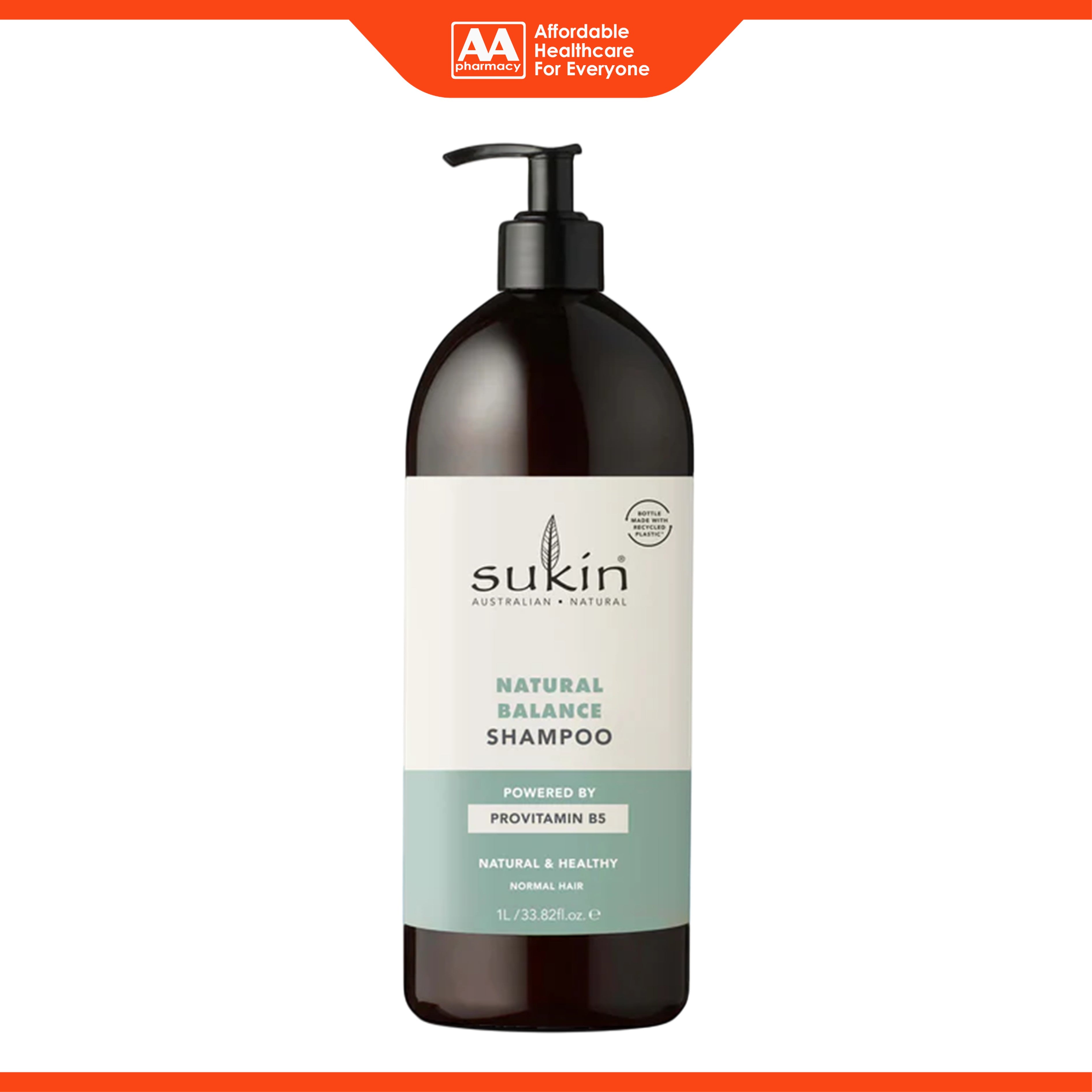 Sukin Natural Balance Shampoo 1L