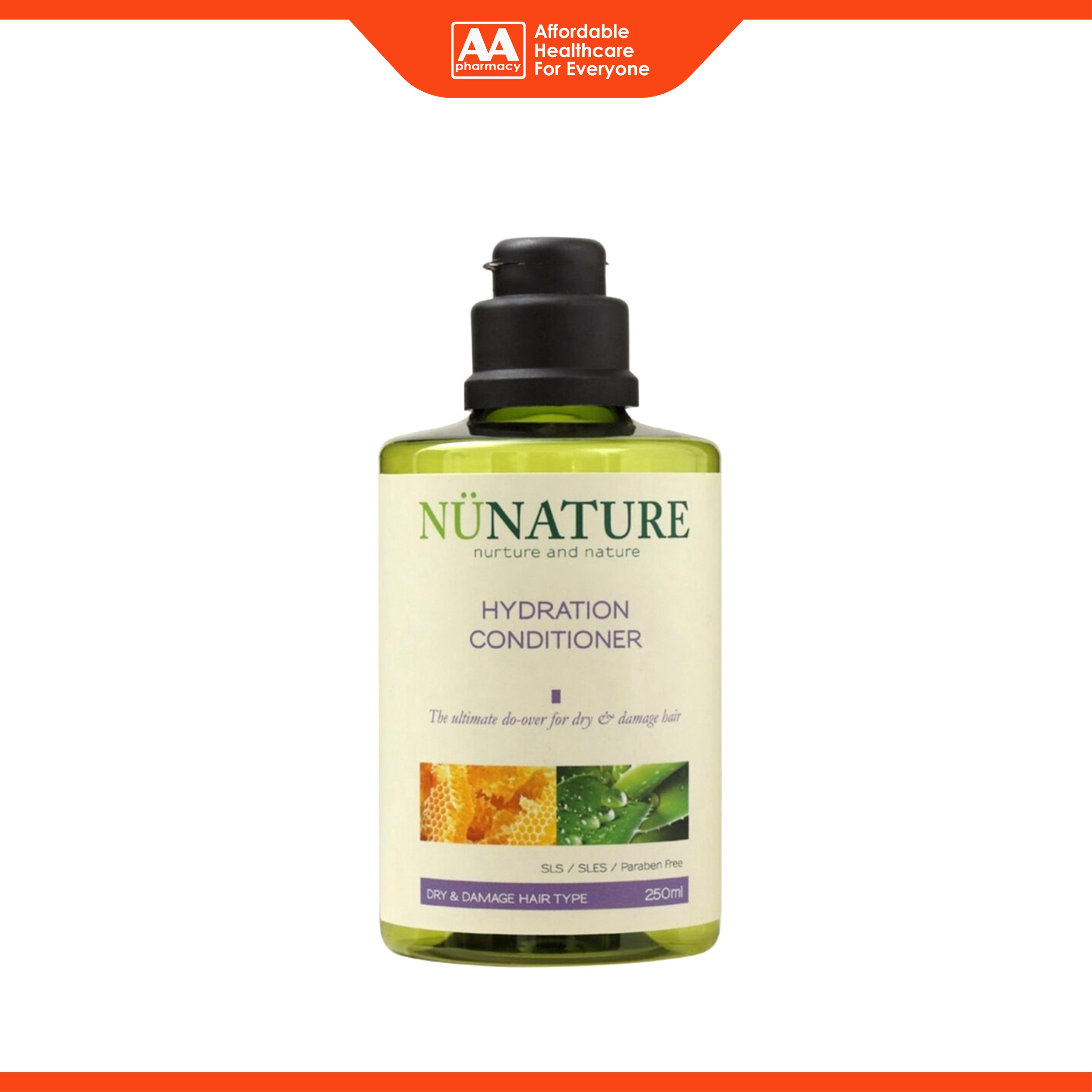 Nunature Hair Conditioner 450mL (Hydration)