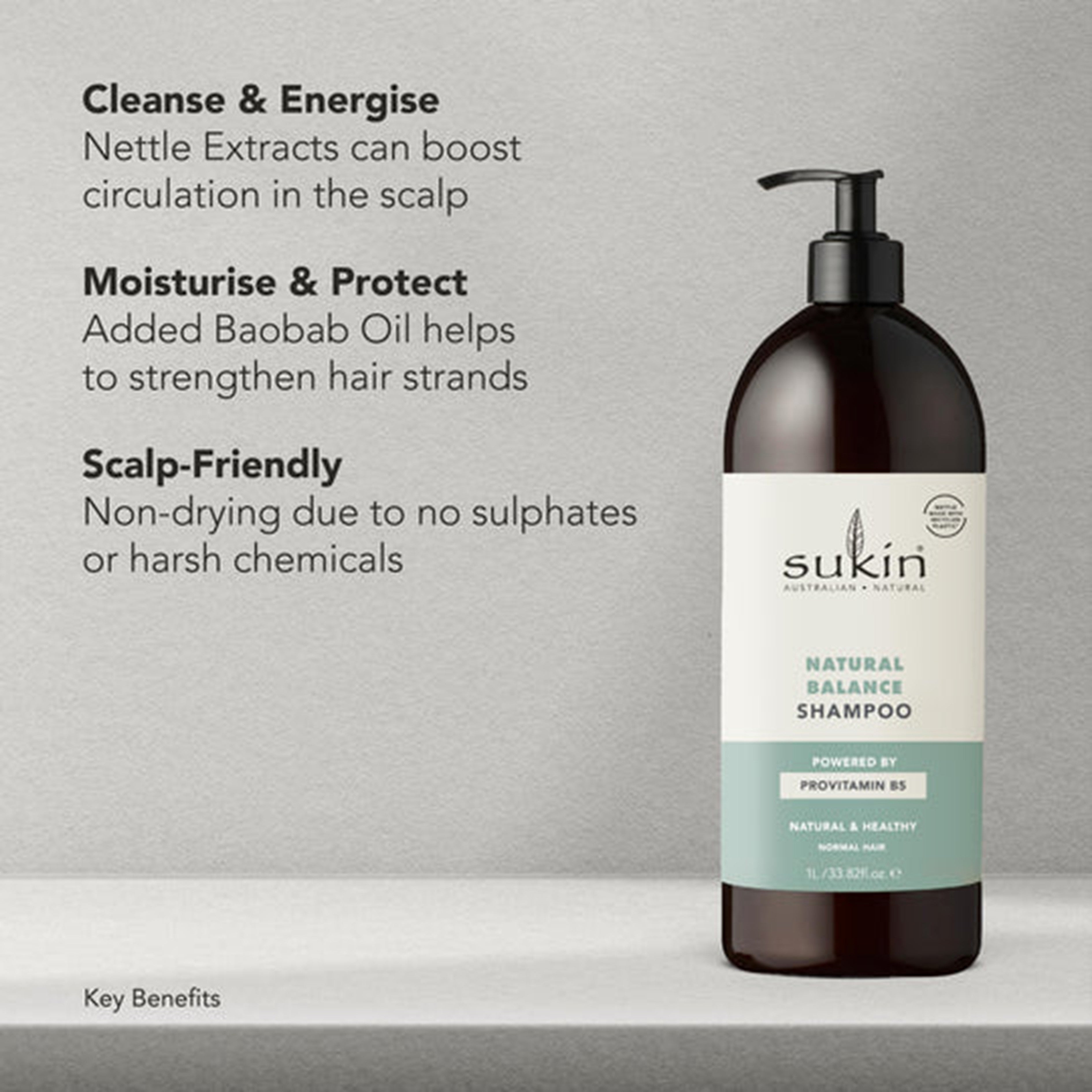 Sukin Natural Balance Shampoo (1000ml)