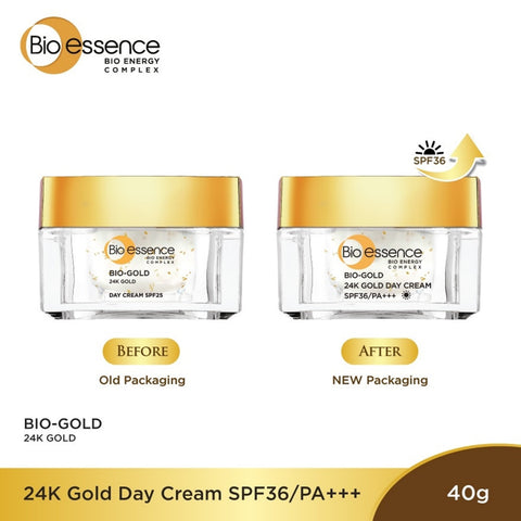 Bio essence Bio-Gold 24K Gold Day Cream SPF36/PA+++ 40g