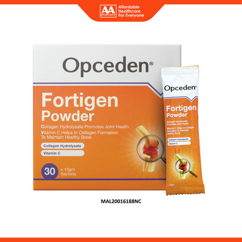 Opceden Fortigen Powder Sachet 10gx30's (Joint Health and Healthy Bone)