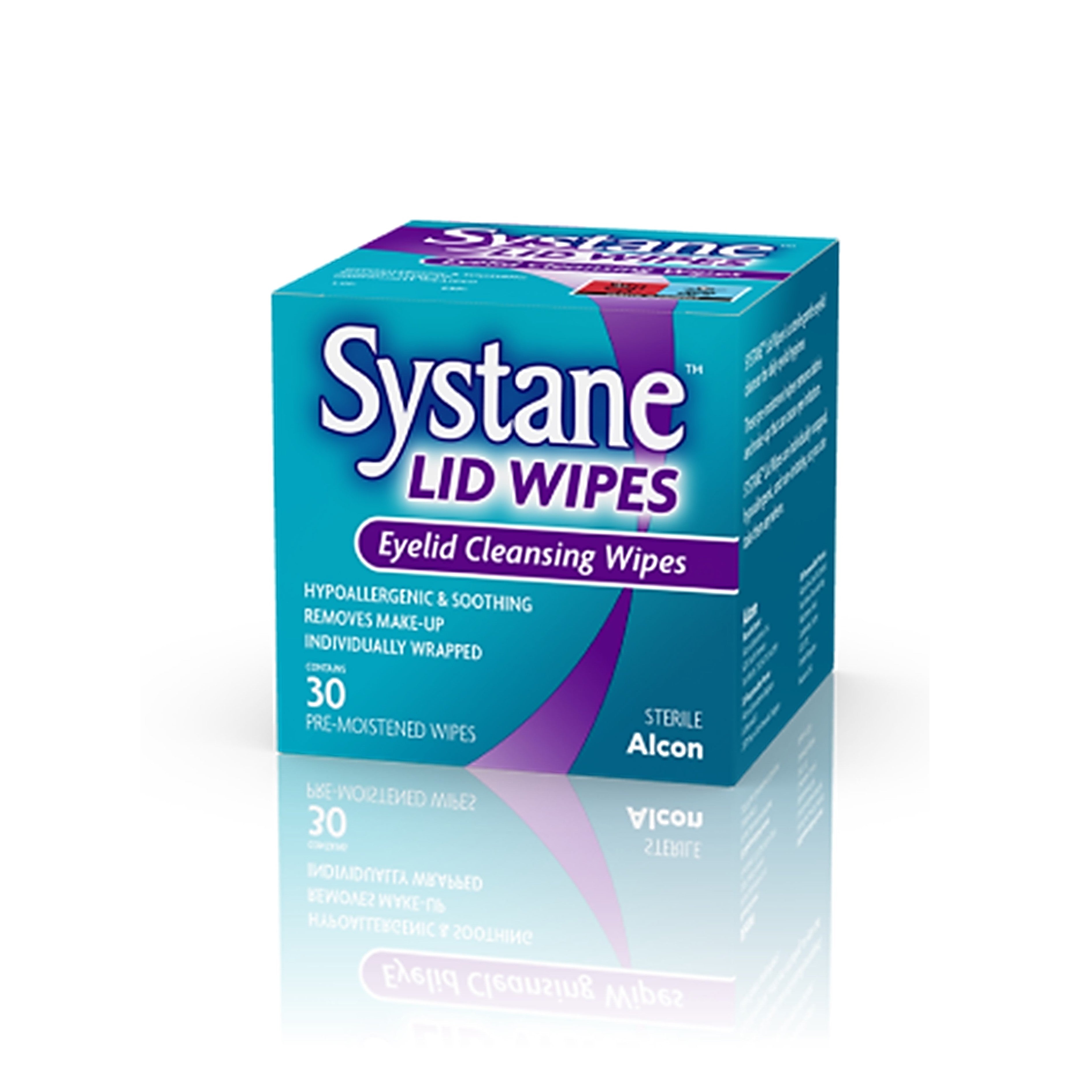 Systane Eyelid Cleansing Wipes 30's