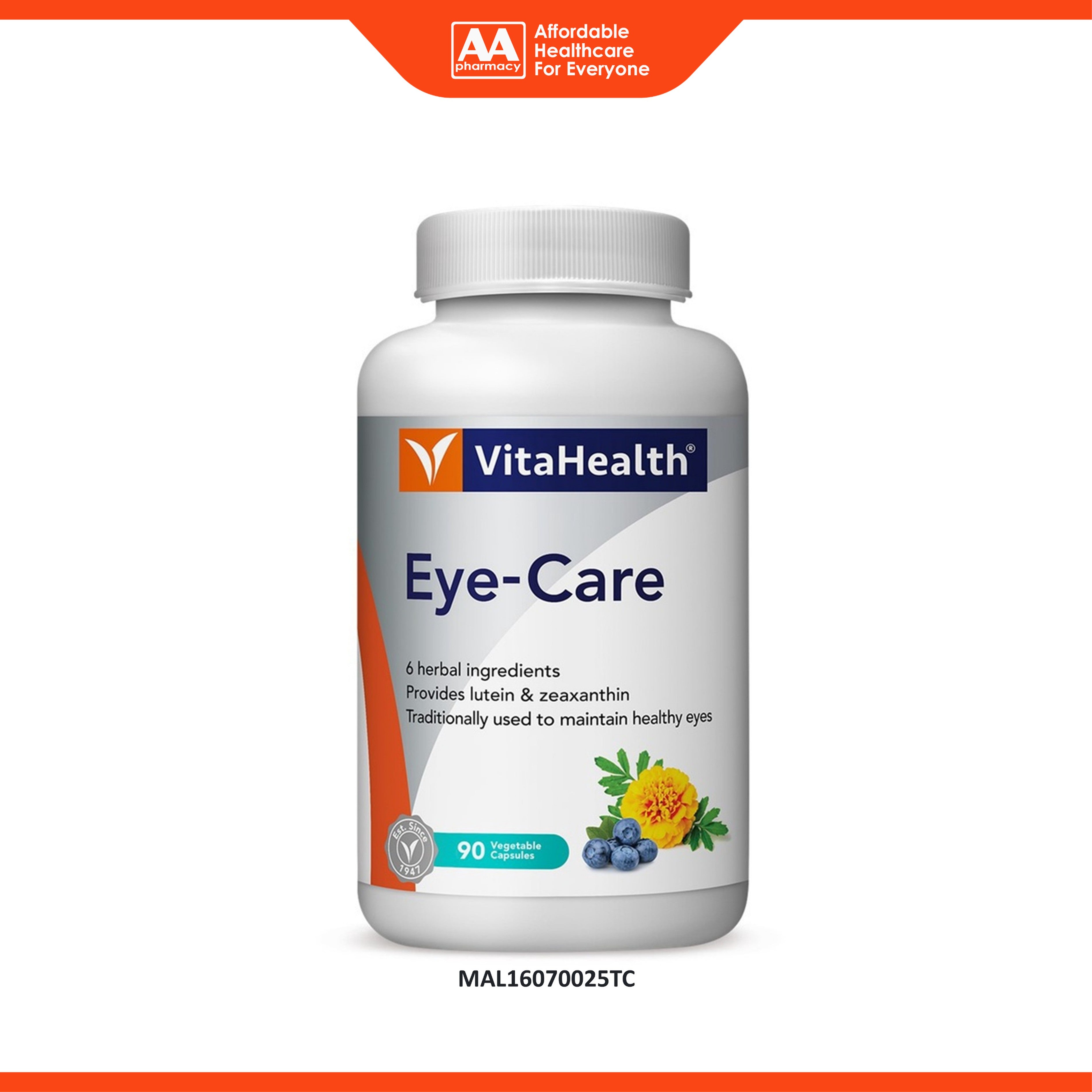 VitaHealth Eye-Care Vegetable Capsule 90's
