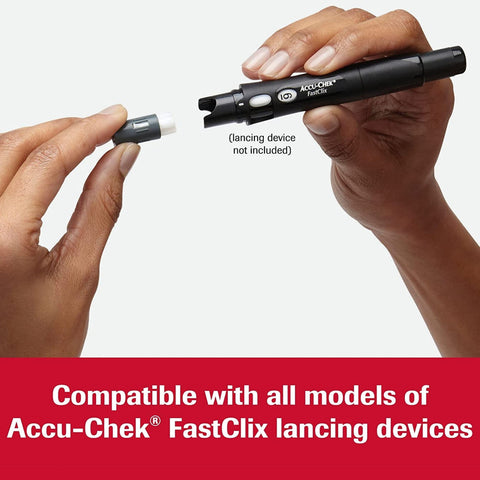 Accu-Chek FastClix Lancet 100+2's (17 lancet drums)