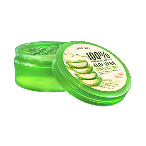 Curaskin 100% Natural Active Aloe Vera Soothing Gel 300mL