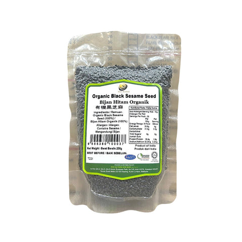 Eco Action Organic Black Sesame Seed 200g
